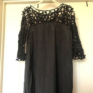Black Shift Dress, Size M